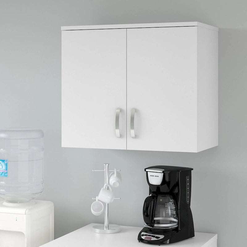 Universeller Wandschrank mit Türen und Einlegeböden