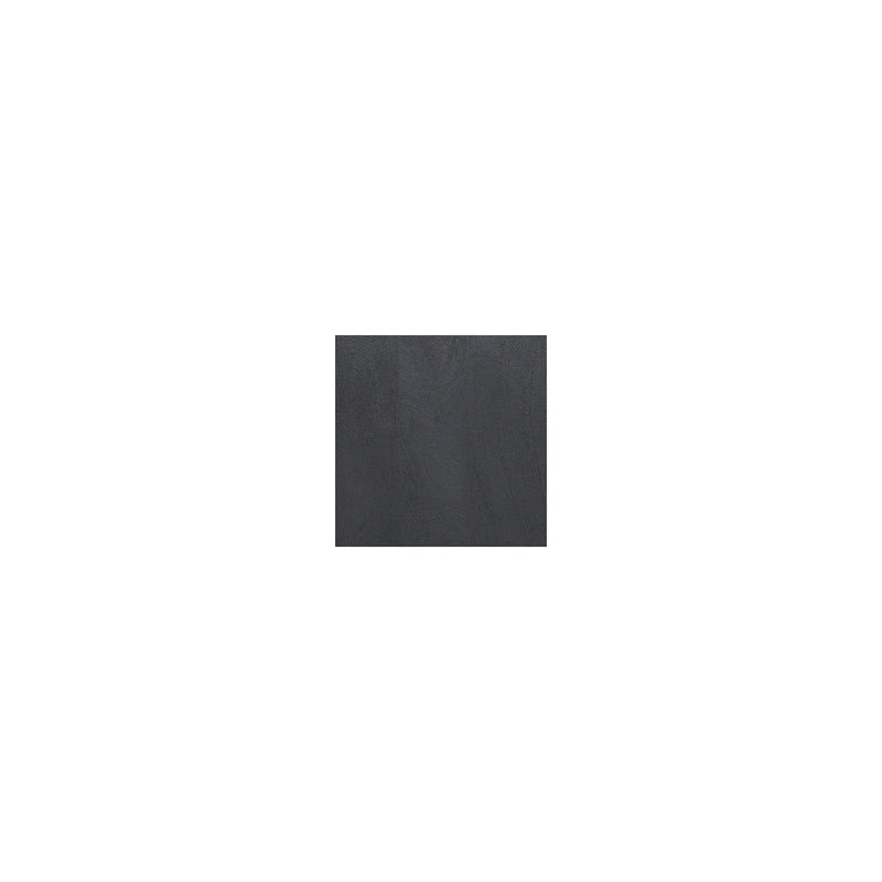 Akzentbank aus schwarzem Massivholz – 50B x 16T x 18,25H