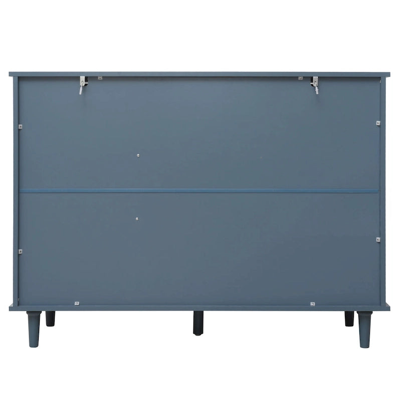 3-türiger, 3-schübiger Schrank