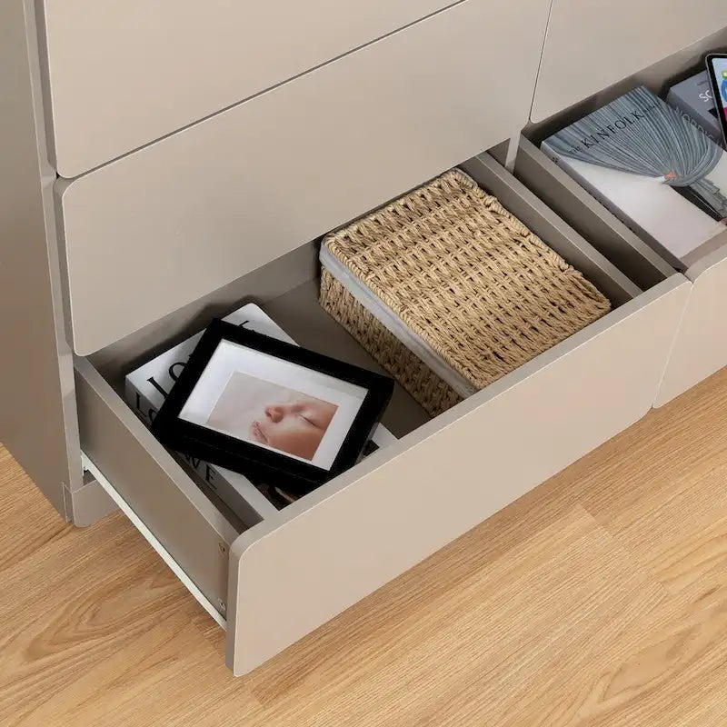 6-Schubladen-Kommode Sideboard Anrichte Konsolenschrank