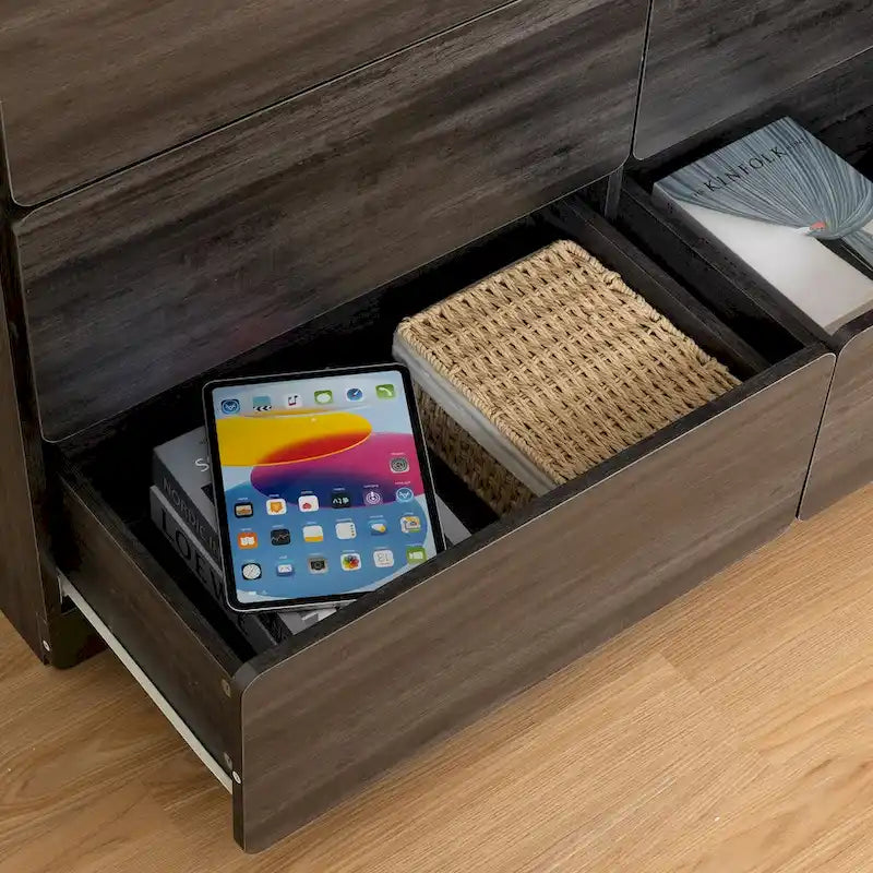 6-Schubladen-Kommode Sideboard Anrichte Konsolenschrank