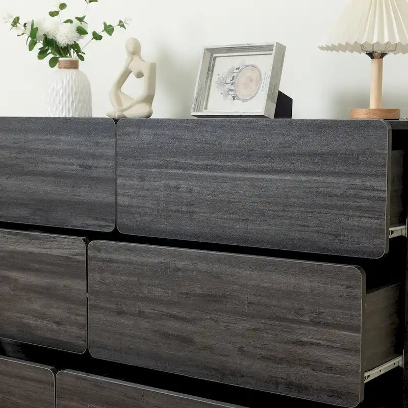 6-Schubladen-Kommode Sideboard Anrichte Konsolenschrank