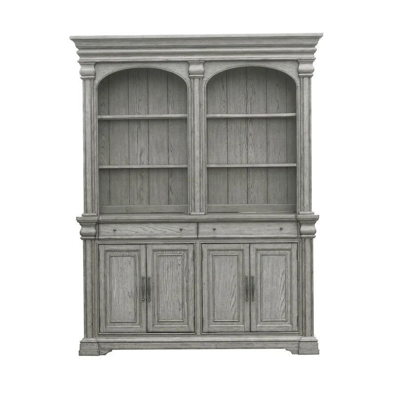 Madison Ridge Server and Hutch - 19.02W x 49.13H x 65.98D