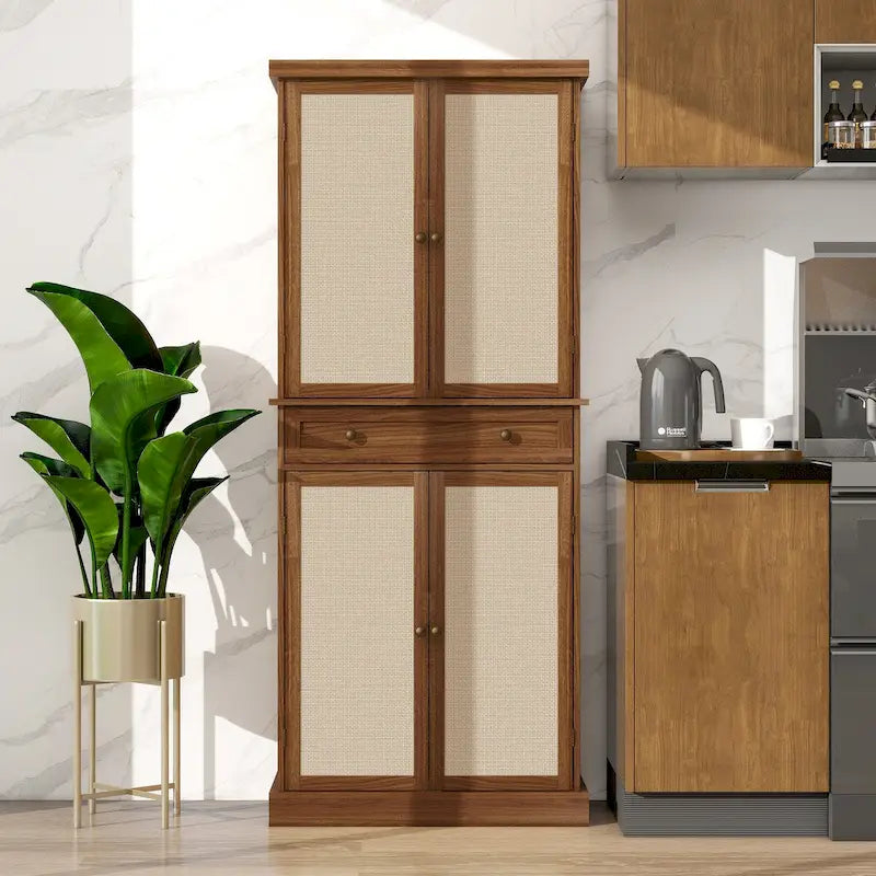 4-türiger Schrank mit 1 Schublade