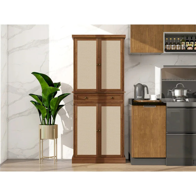 4-türiger Schrank mit 1 Schublade