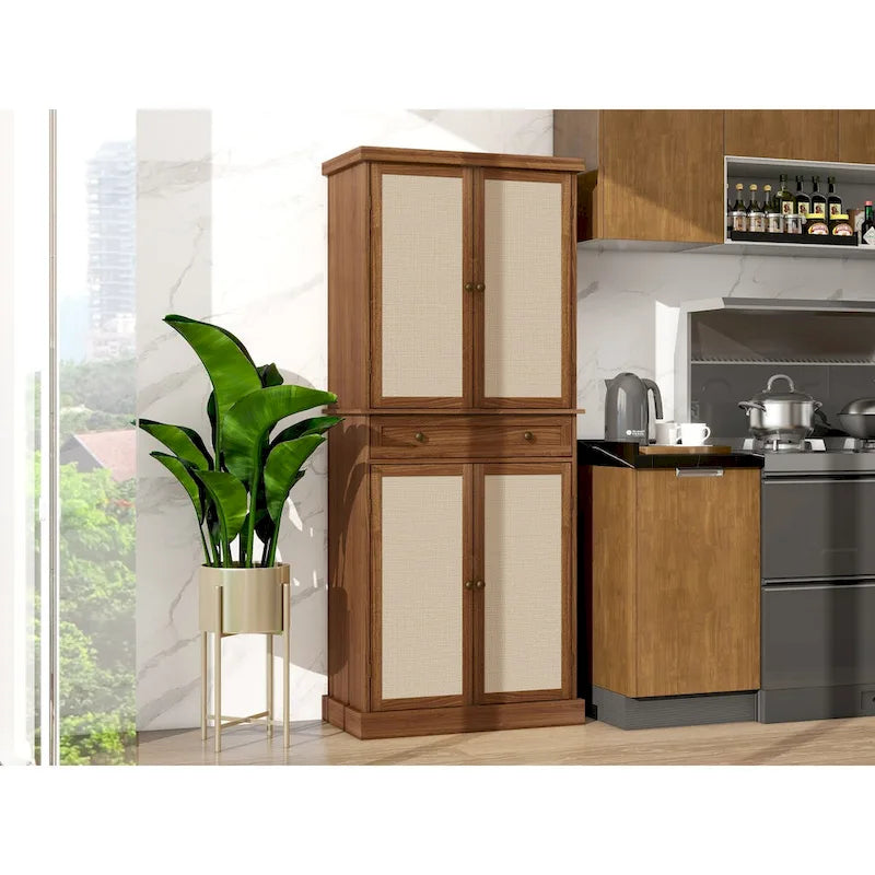 4-türiger Schrank mit 1 Schublade