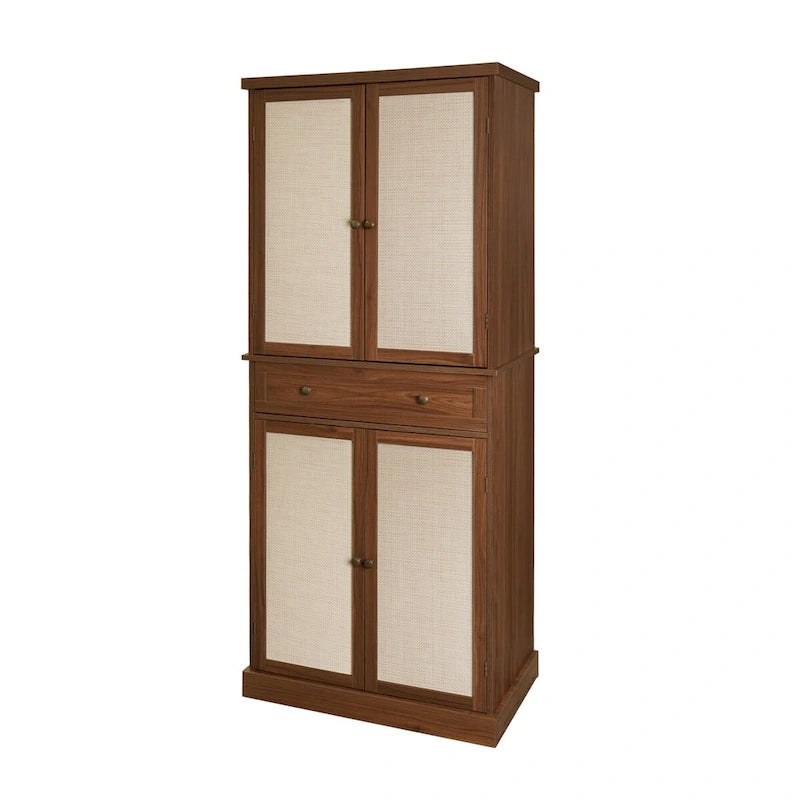 4-türiger Schrank mit 1 Schublade