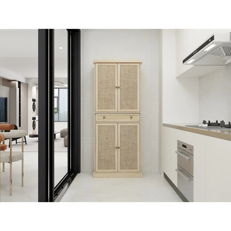 4-türiger Schrank mit 1 Schublade