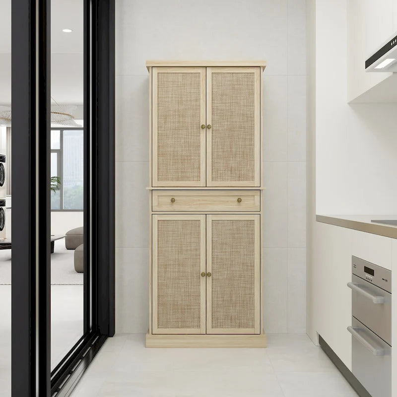 4-türiger Schrank mit 1 Schublade
