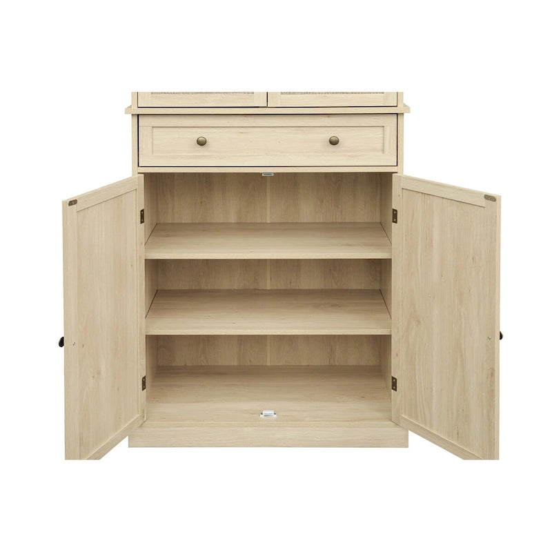 4-türiger Schrank mit 1 Schublade