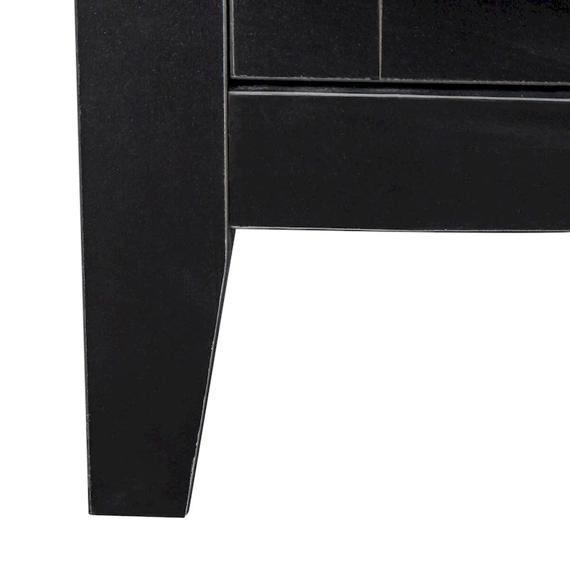 Freistehendes Sideboard mit 4 Türen und 4 offenen Regalfächern