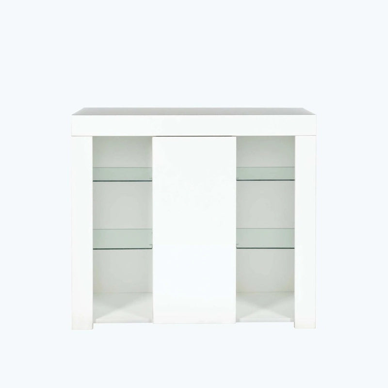 LED-Sideboard mit Schublade und 1 Tür