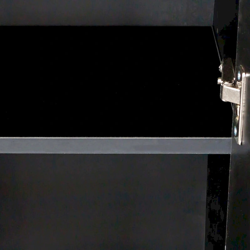 LED-Sideboard mit Schublade und 1 Tür