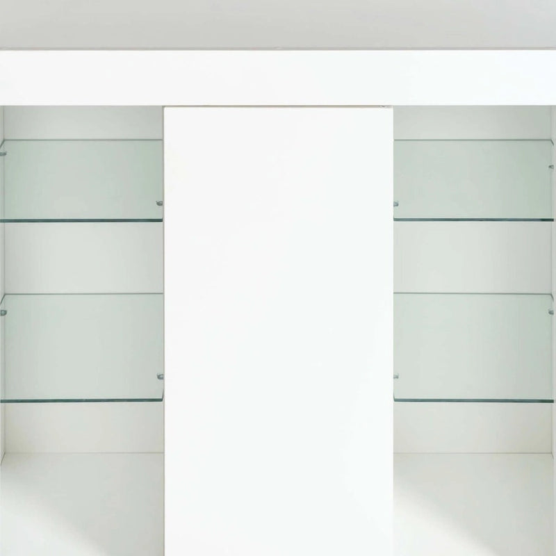 LED-Sideboard mit Schublade und 1 Tür