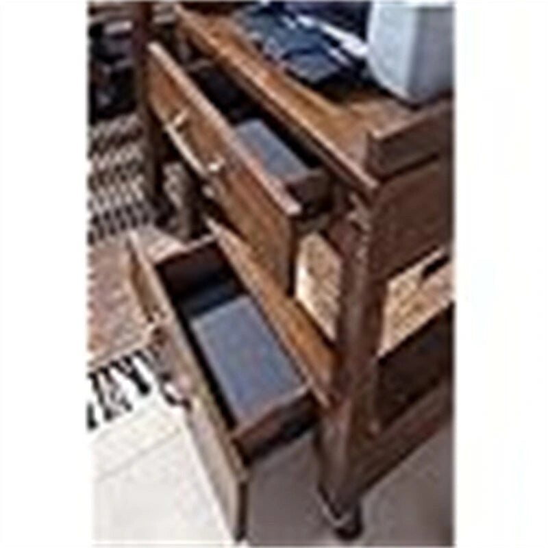 Industrieller Bürodruckerständer mit Ablage – 24T x 22B x 23H