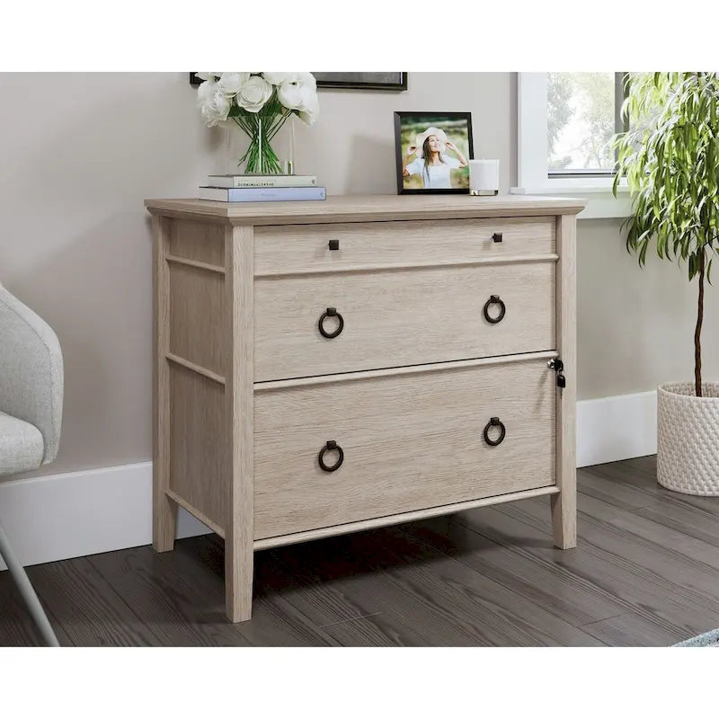 2-Schubladen-Aktenschrank, Cascade Oak Finish