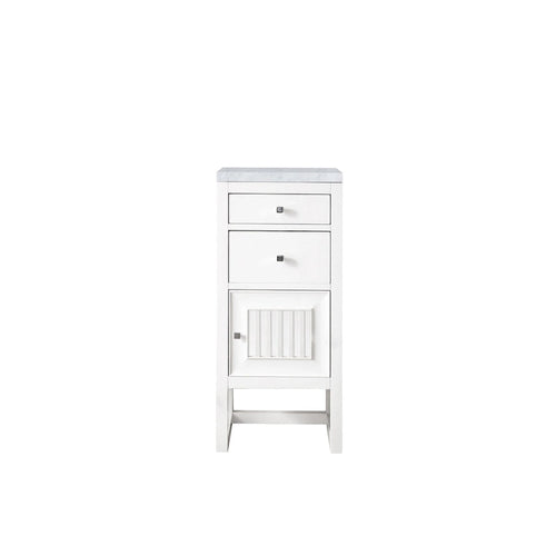 James Martin Vanities Athens 15 Cabinet w/ Drawers and Door, Glossy White