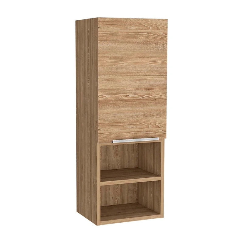 Medizinschrank mit zwei Einlegeböden, Kiefer-Finish