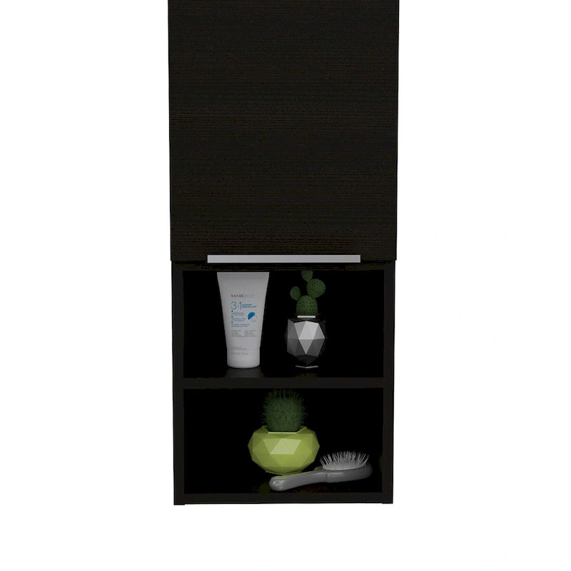 Medizinschrank mit zwei Einlegeböden, Kiefer-Finish