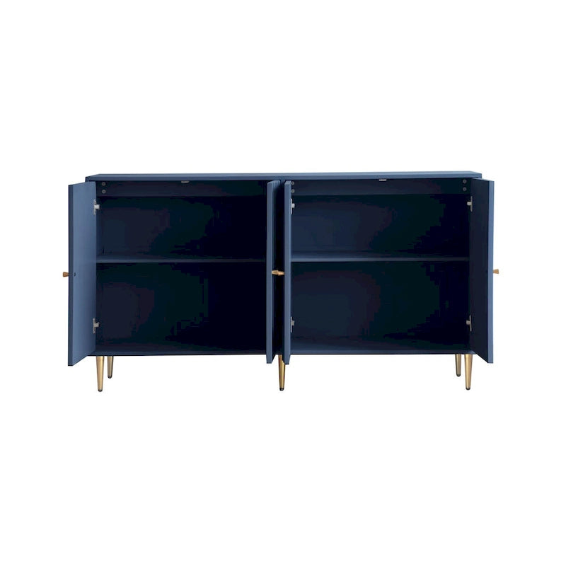 59,8W 4-türiges minimalistisches Sideboard Buffet